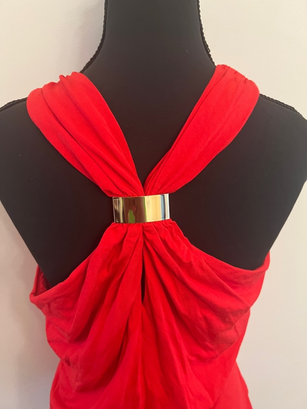 Cache Red Racerback tank top - Picture 5 of 7